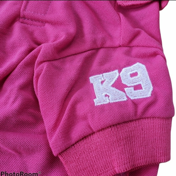 Dog shirt beverlyhills polo club pink size Large - Picture 2 of 4